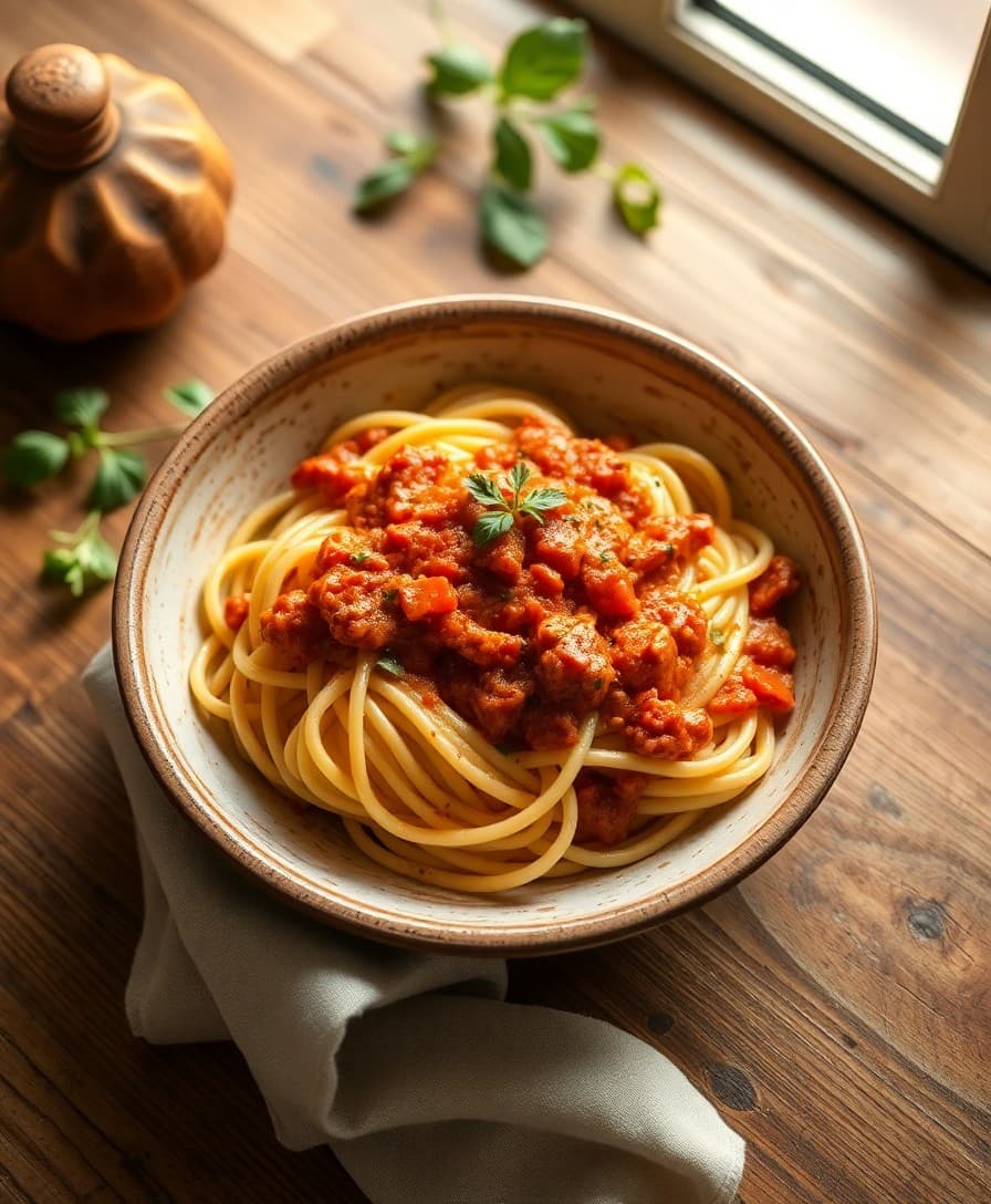 Bucatini alla Boscaiola – Ricetta Originale con Funghi e Salsiccia