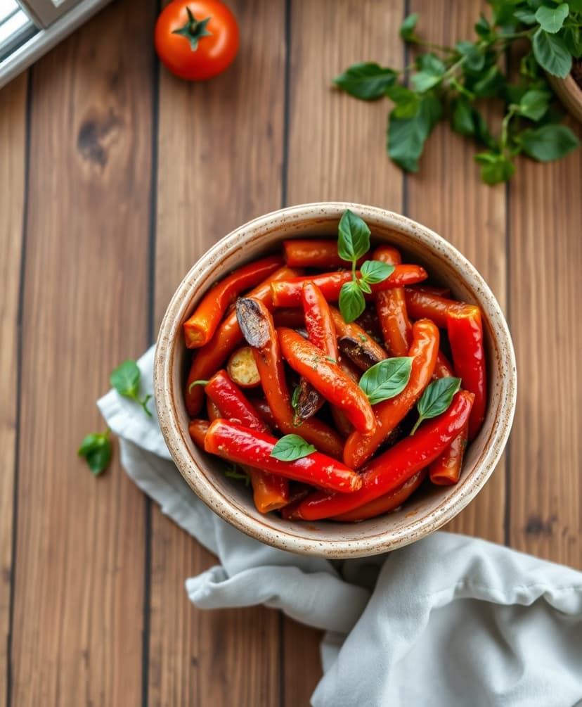 Peperoni in Padella – Ricetta Autentica del Sud Italia