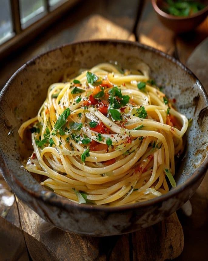 Spaghetti Aglio Olio e Peperoncino – Authentic Recipe
