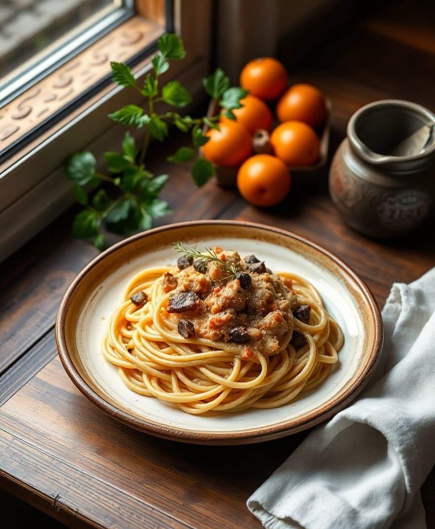 Strangozzi al Tartufo Nero – Ricetta Umbra Autentica